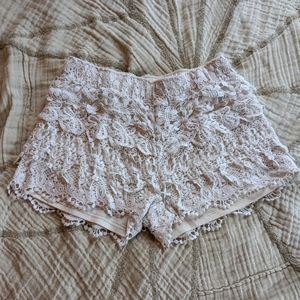 Lace shorts